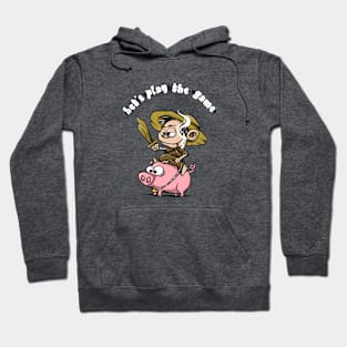 pig rider Hoodie